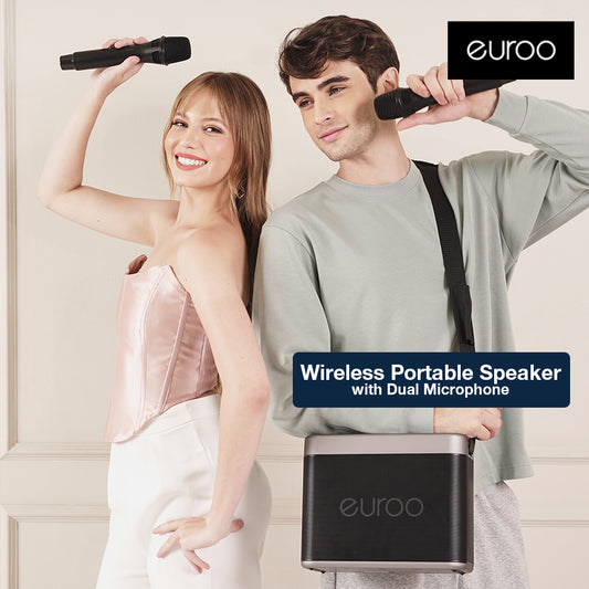 Euroo EPB-X23 Wireless Speaker with Dual Microphone