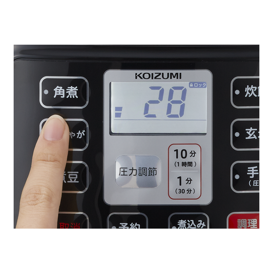 Koizumi KSC3501R 2.5L Electric Pressure Multi-Cooker