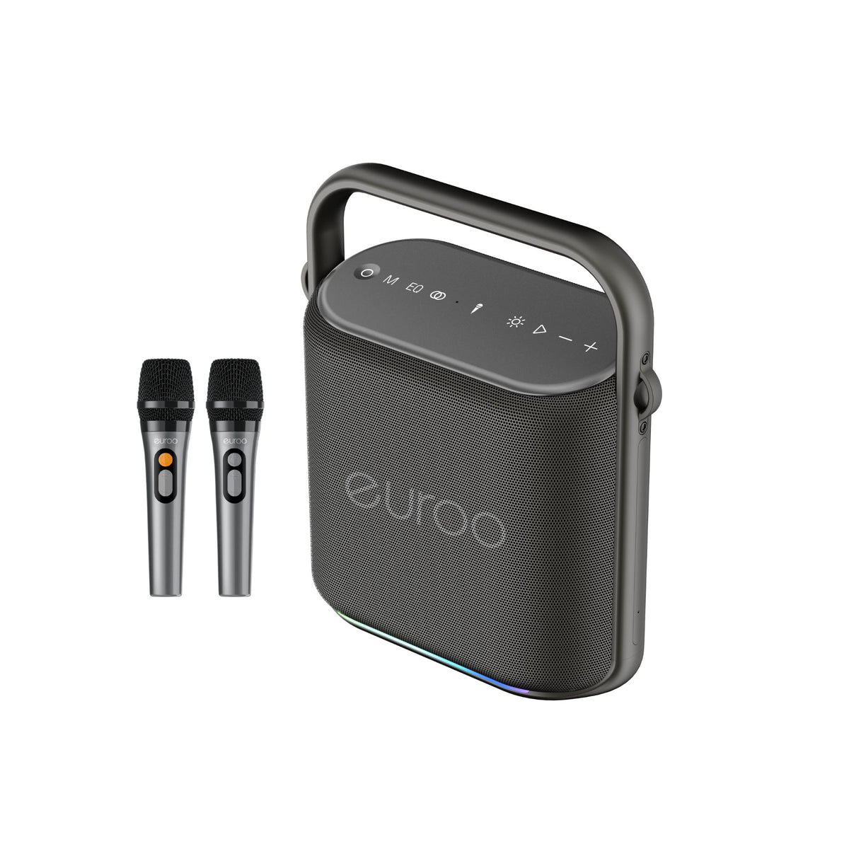 EUROO EPB-X26 Karaoke Speaker with Dual Wireless Microphones