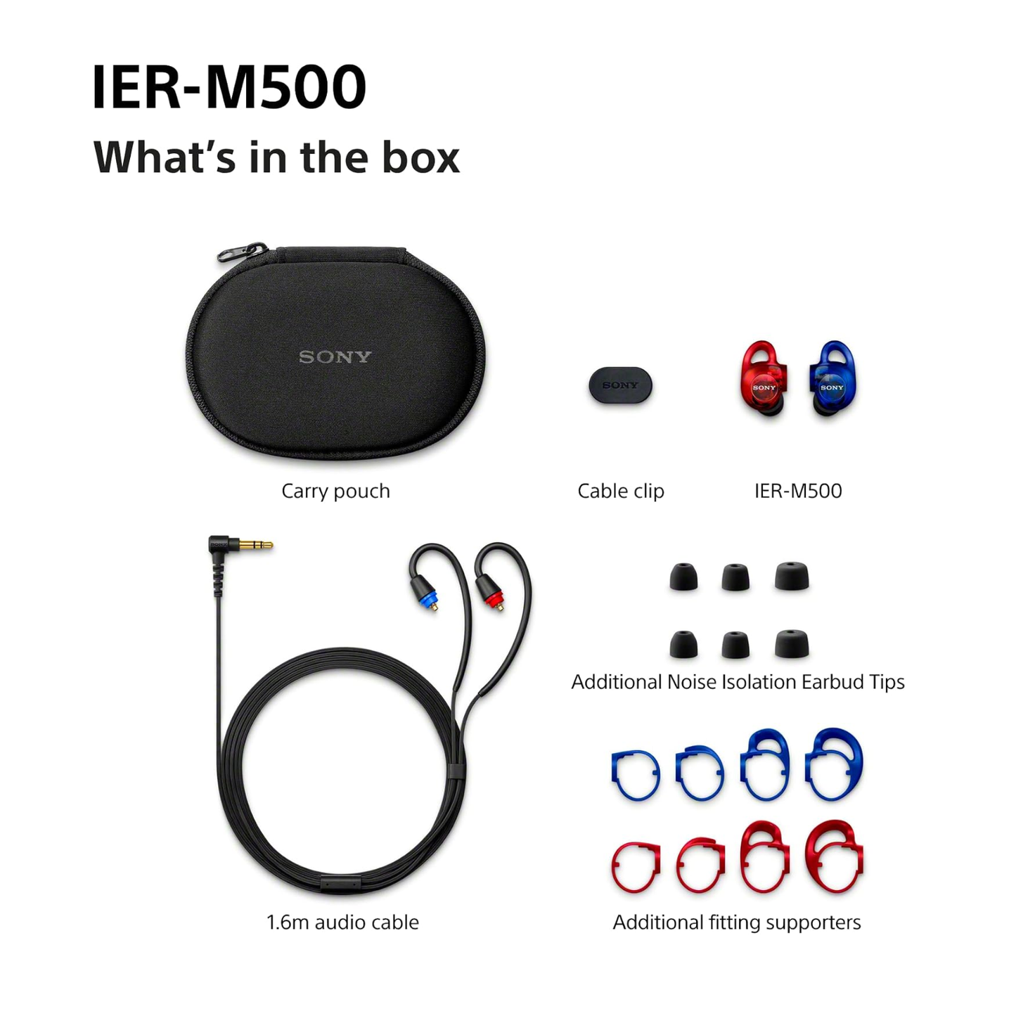 Sony IER-M500 Professional Wired In-Ear Monitors