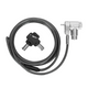 Targus ASP95GL DEFCON™ Ultimate Universal Keyed Cable Lock with Slimline Adaptable Lock Head