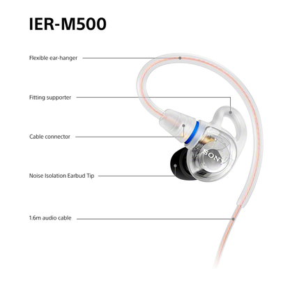 Sony IER-M500 Professional Wired In-Ear Monitors