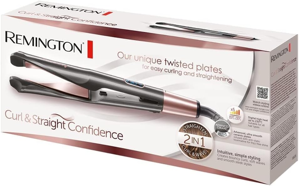 Remington S6606 Curl & Straight Confidence Straightener