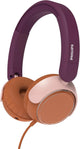 Philips K2000 Lightweight On-Ear Wired Kids Headphones - Built-in Mic, Safe Volume Limited, Audio Sharing, Foldable, Durable & Customizable