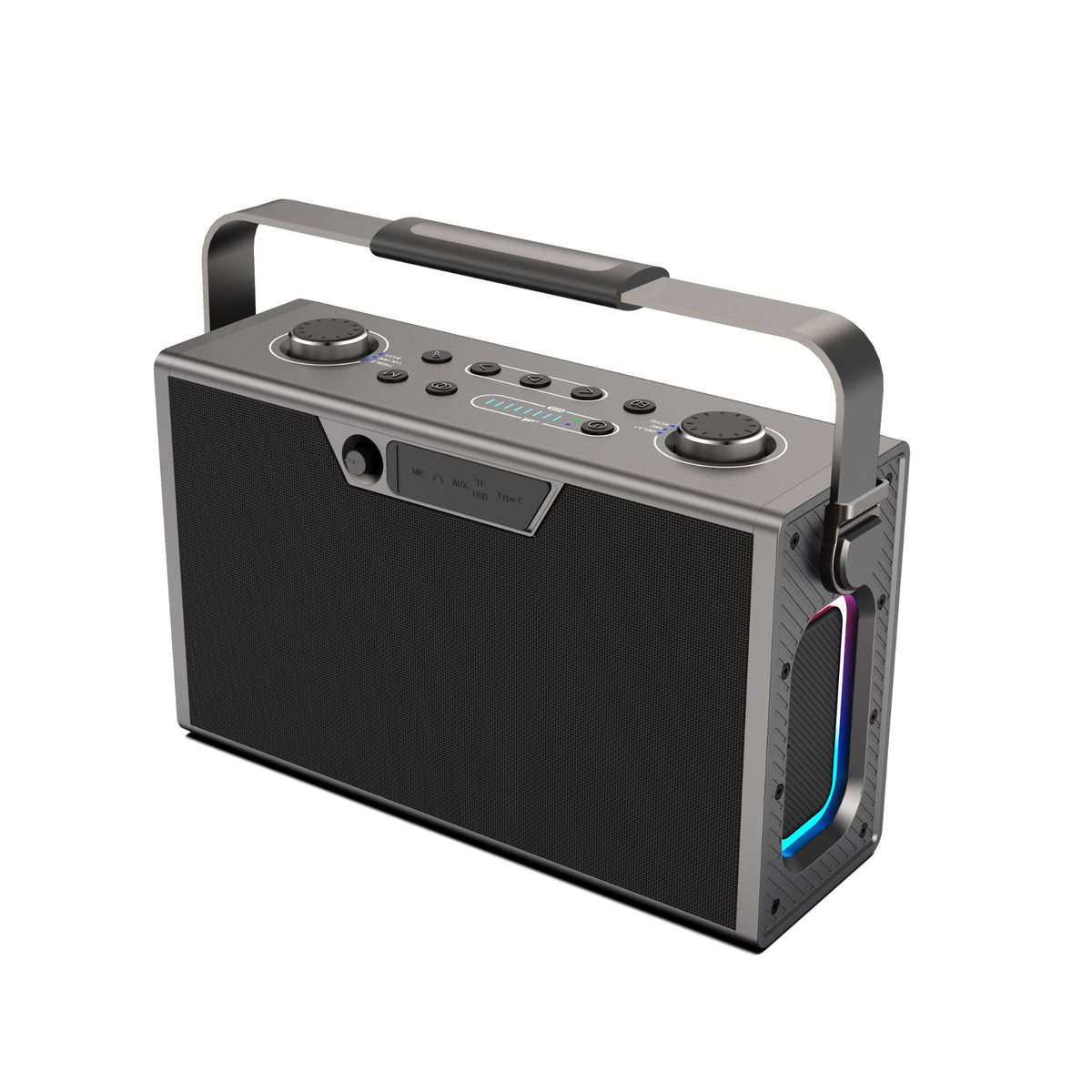 EUROO EPB-F26 Karaoke Speaker with Dual Wireless Microphones