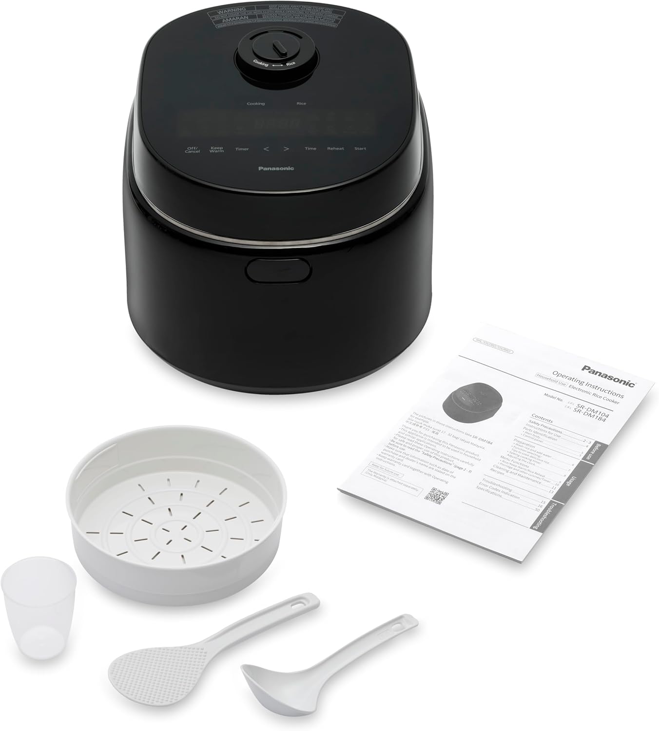Panasonic SR-DM184KSC 1.8 L Microcomputer Rice Cooker