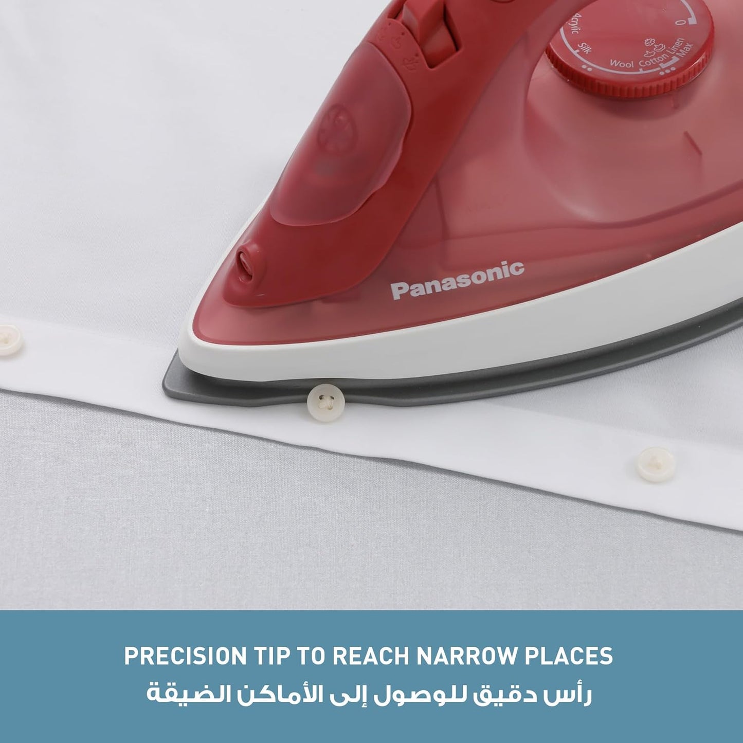 Panasonic NI-S430 Steam Iron with Powerful Steam for Quick & Easy Ironing