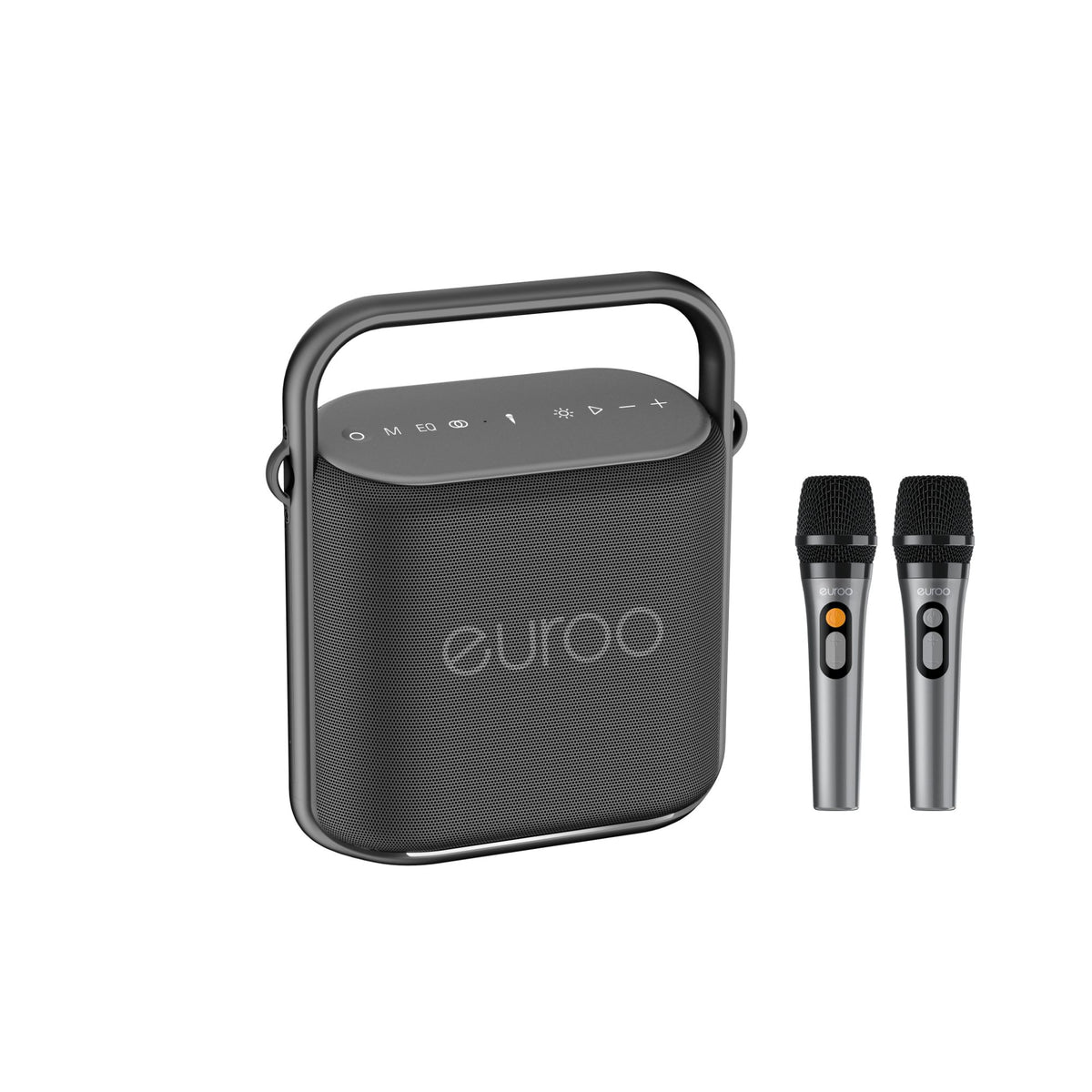 EUROO EPB-X26 Karaoke Speaker with Dual Wireless Microphones
