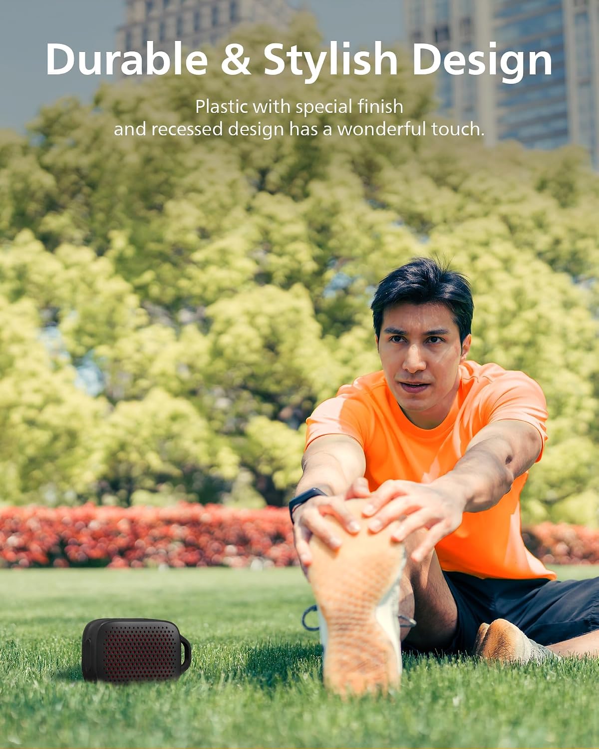 PHILIPS TAS1209 Portable Bluetooth Speaker,Wireless Speakers with Extra Bass,Quality Sound,12H Battery,TWS Pairing,Support Stereo Sound,Bluetooth 5.3,IPX4 Waterproof,for Indoor & Outdoor,Small