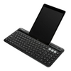 Targus AKB867 Multi-Device Bluetooth® Antimicrobial Keyboard with Tablet/Phone Cradle