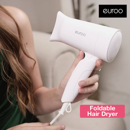 EUROO EPC-101F Foldable Hairdryer