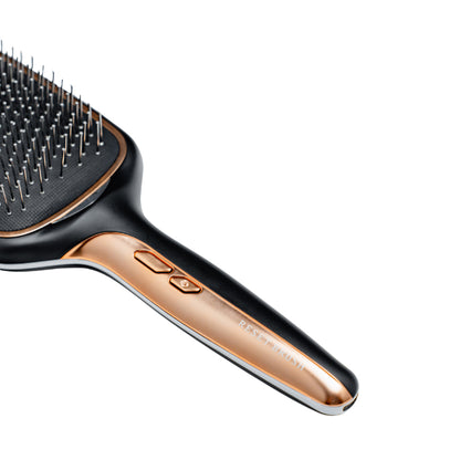 Koizumi KBE-G520 Rechargeable Reset Hair Brush - Detangler and Anti-Frizz