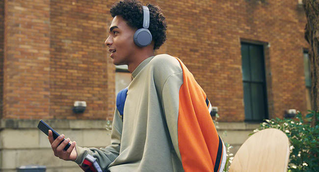 Sony WH-CH520 Wireless On-Ear Headphones with Microphone