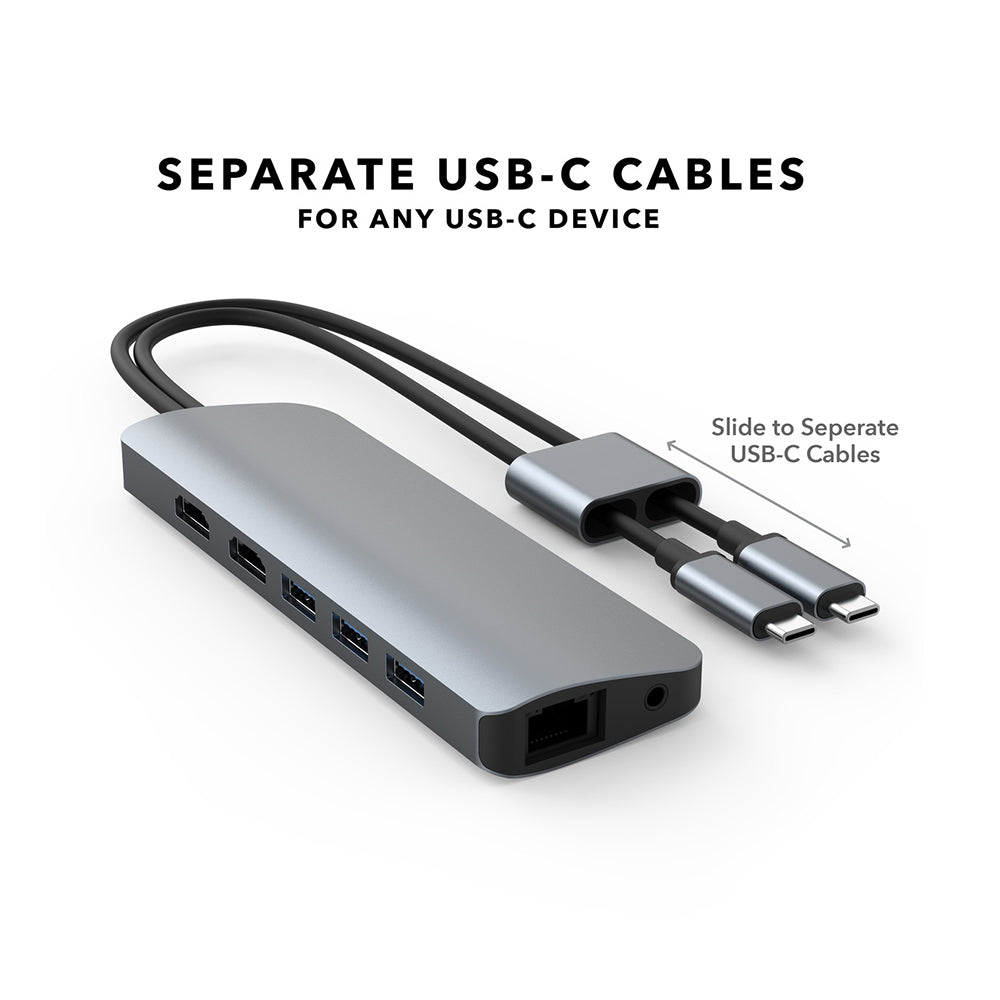 HyperDrive HD392 VIPER 10-in-2 USB-C Hub