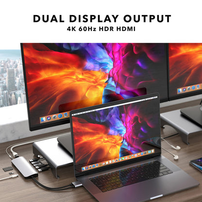 HyperDrive HD392 VIPER 10-in-2 USB-C Hub