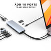 HyperDrive HD392 VIPER 10-in-2 USB-C Hub
