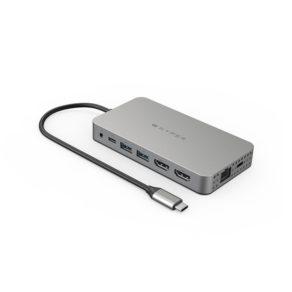 HyperDrive HDM1H Dual 4K HDMI 10-in-1 USB-C Hub
