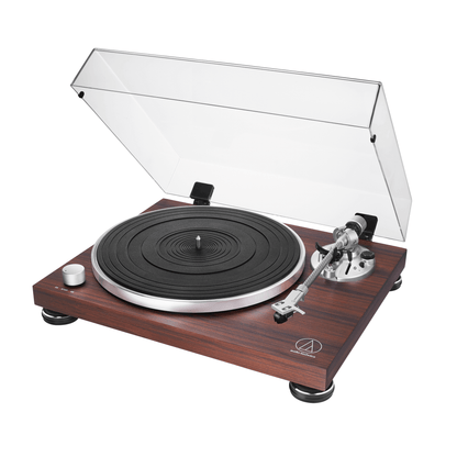 Audio-Technica AT-LPW50BTRW Wireless Fully Manual Belt-Drive Turntable