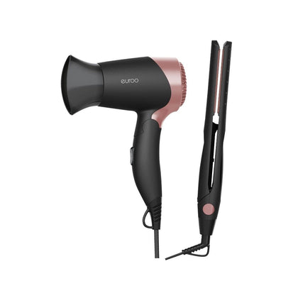 EUROO EPC-0121BDL Hairstyling Bundle (Hair Dryer and Hair Straightener)